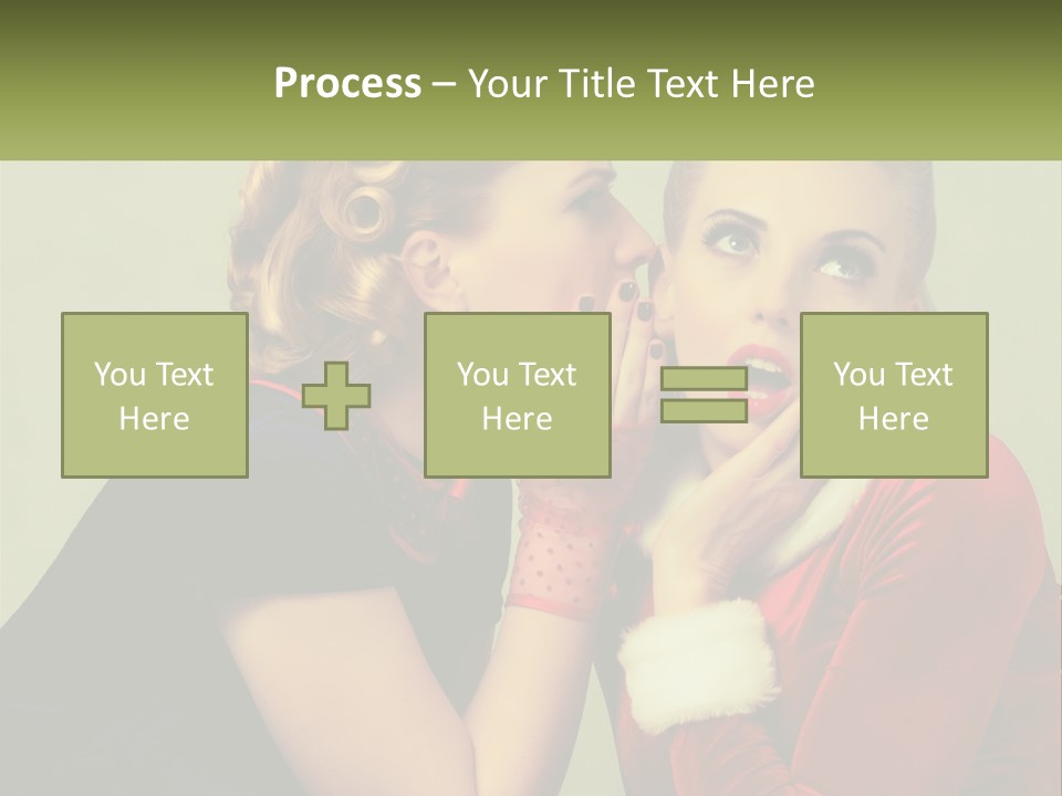 Box Children Set PowerPoint Template
