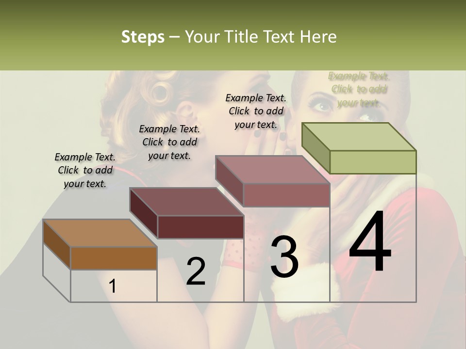 Box Children Set PowerPoint Template