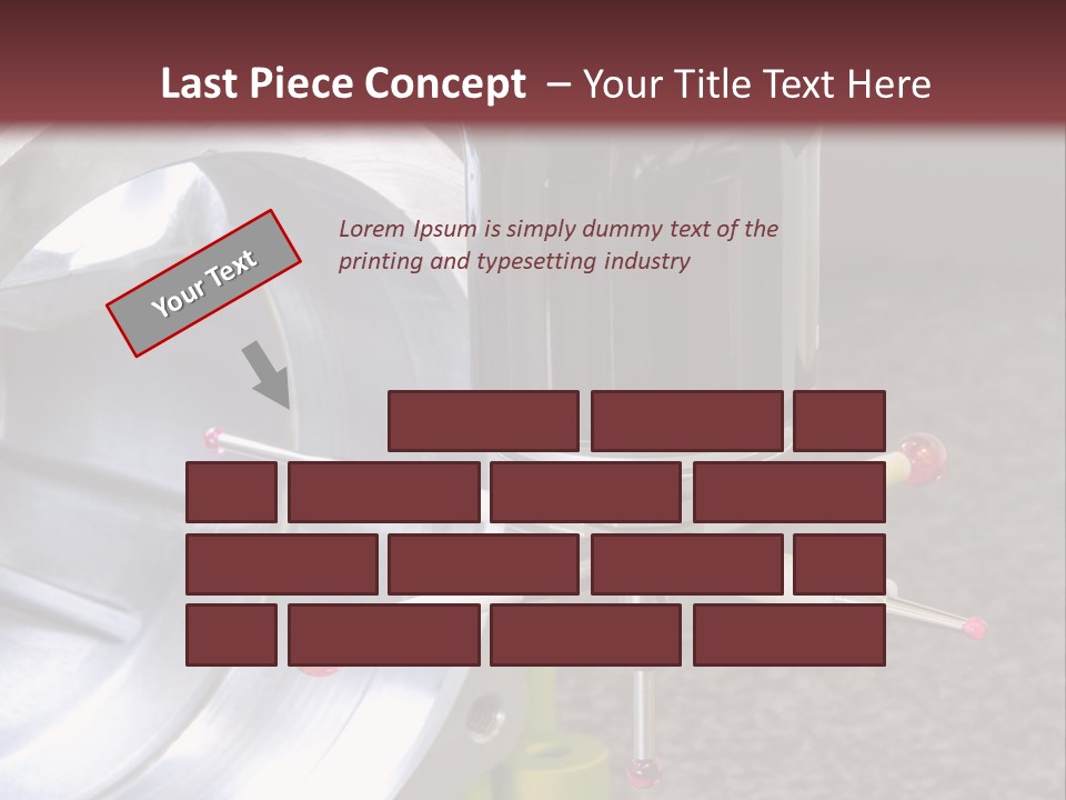 Pink Decoration Design PowerPoint Template