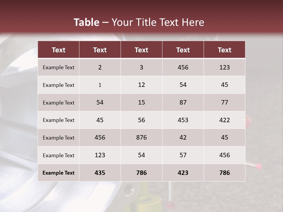 Pink Decoration Design PowerPoint Template