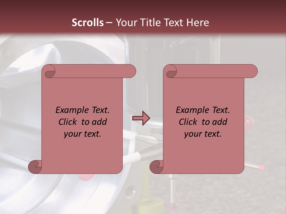 Pink Decoration Design PowerPoint Template
