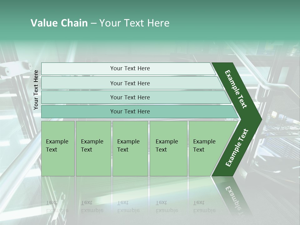 Flag Bird Pink PowerPoint Template