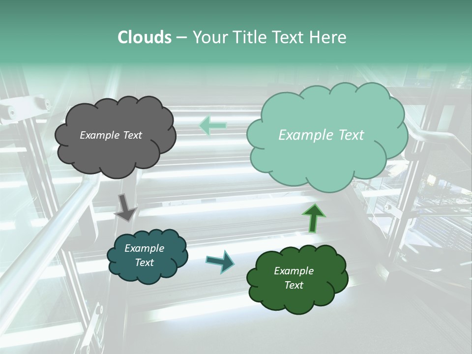 Flag Bird Pink PowerPoint Template