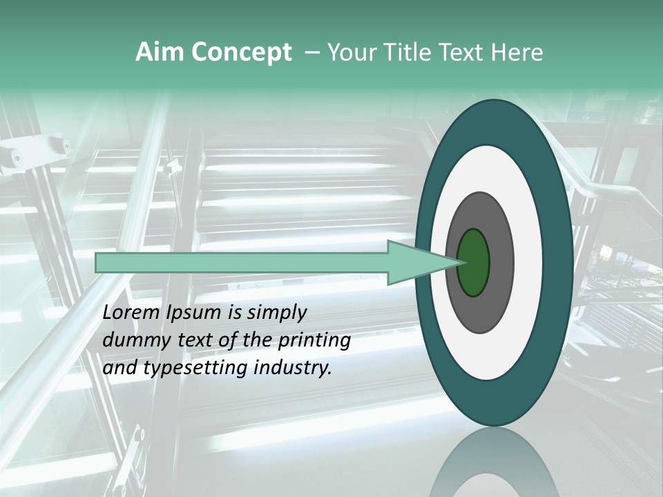 Flag Bird Pink PowerPoint Template