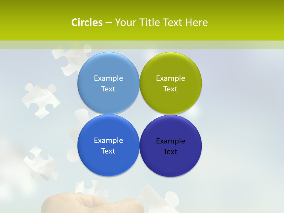 Happy Happiness Flag PowerPoint Template