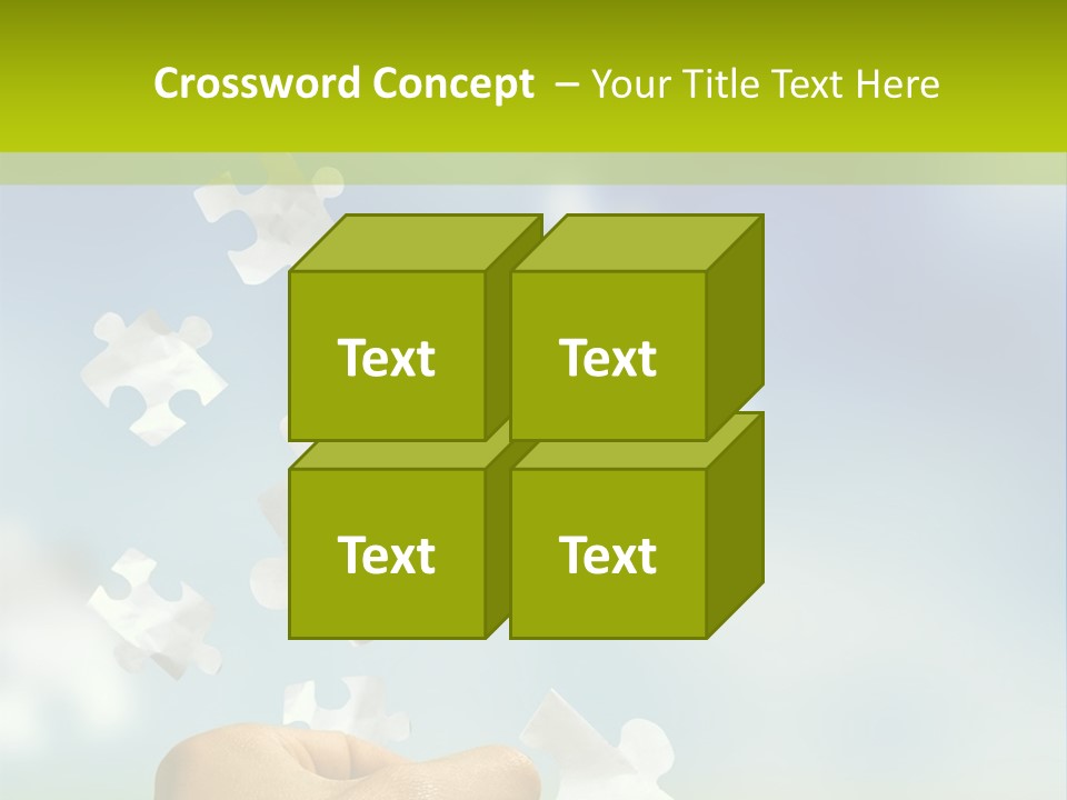 Happy Happiness Flag PowerPoint Template