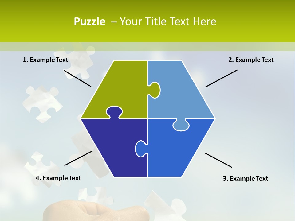 Happy Happiness Flag PowerPoint Template