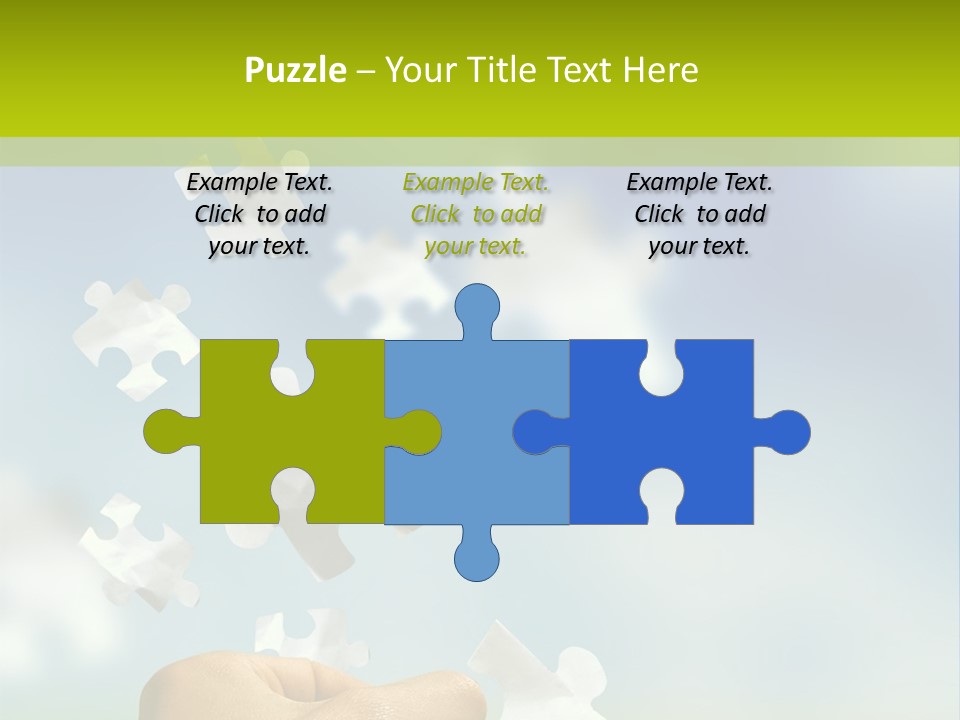 Happy Happiness Flag PowerPoint Template