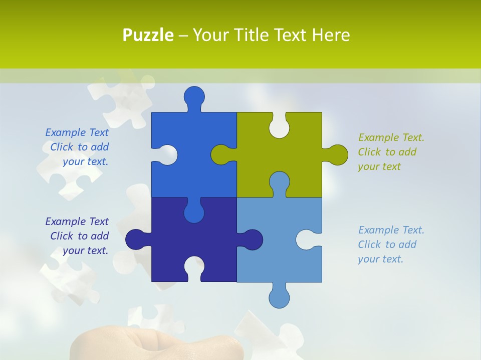 Happy Happiness Flag PowerPoint Template