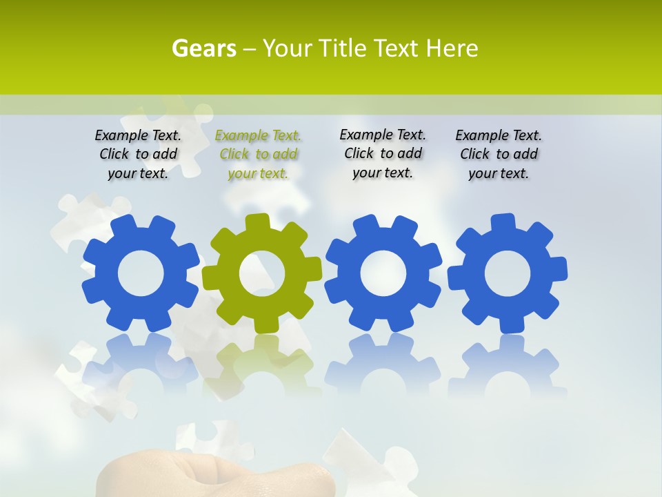 Happy Happiness Flag PowerPoint Template