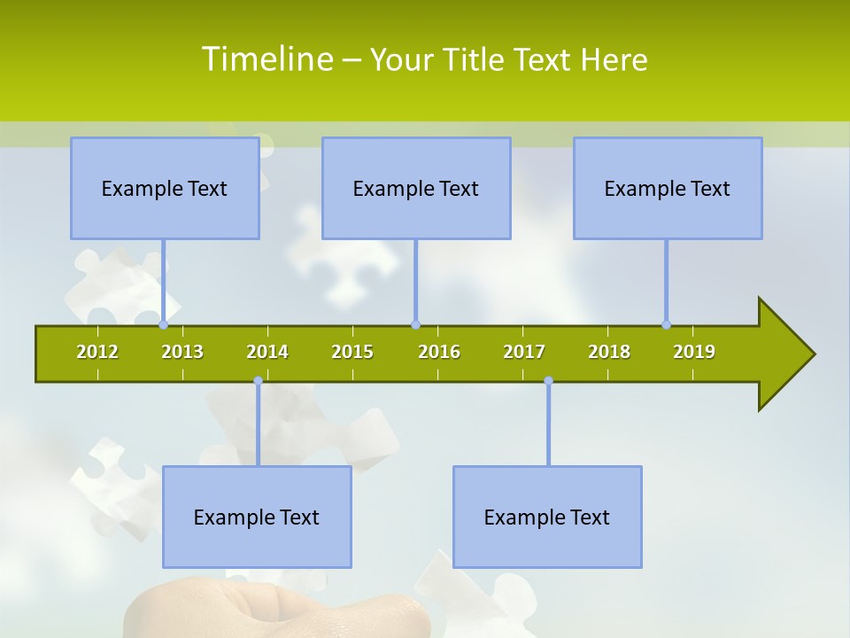 Happy Happiness Flag PowerPoint Template