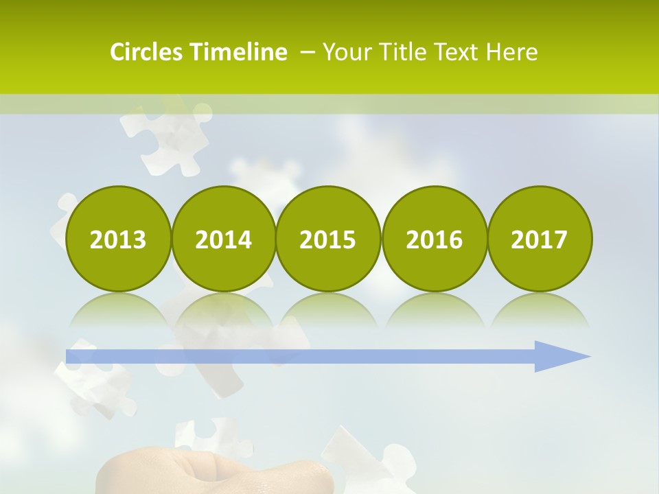 Happy Happiness Flag PowerPoint Template