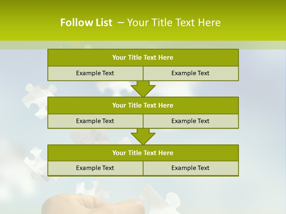 Happy Happiness Flag PowerPoint Template