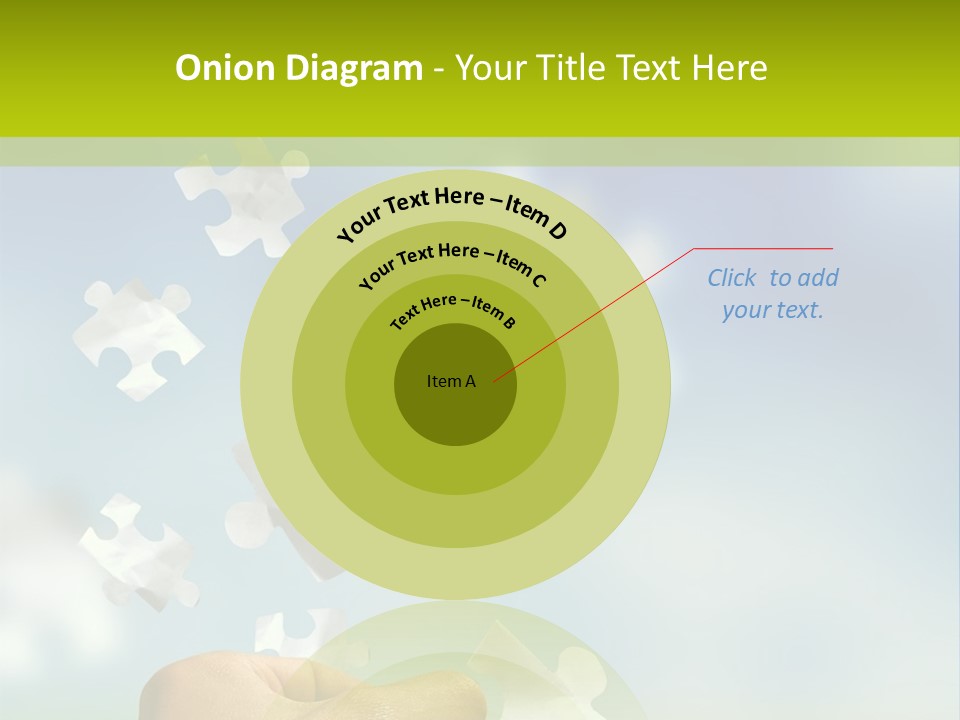 Happy Happiness Flag PowerPoint Template