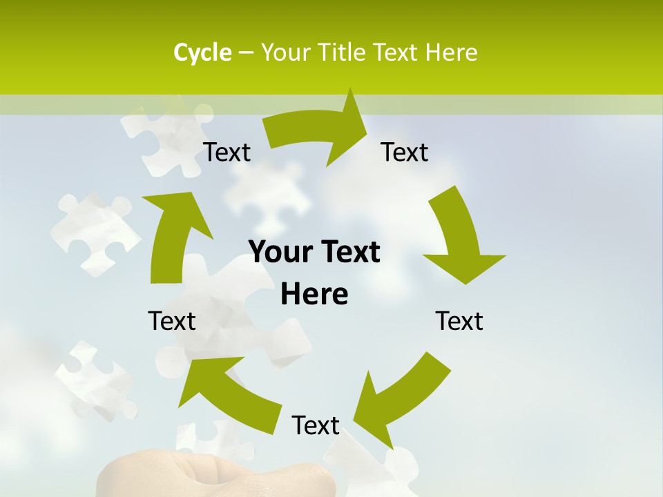 Happy Happiness Flag PowerPoint Template