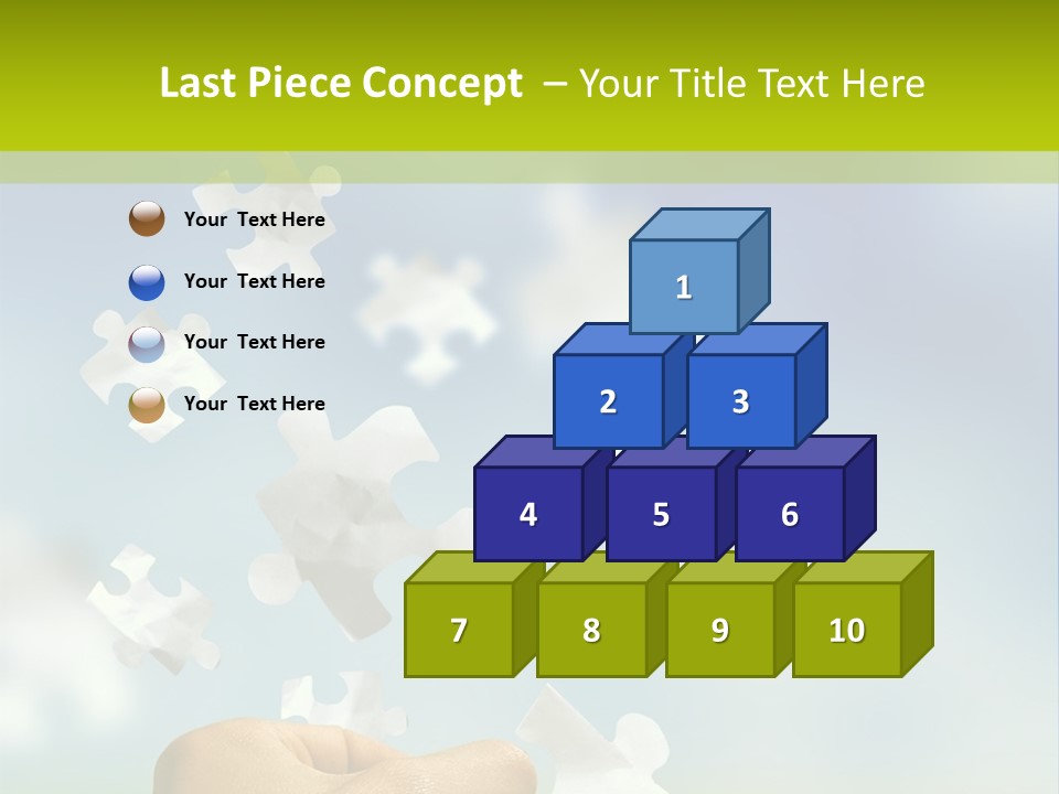 Happy Happiness Flag PowerPoint Template