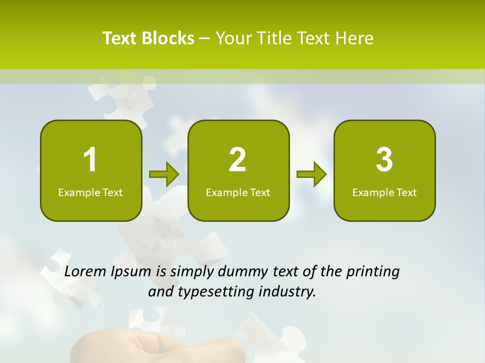 Happy Happiness Flag PowerPoint Template