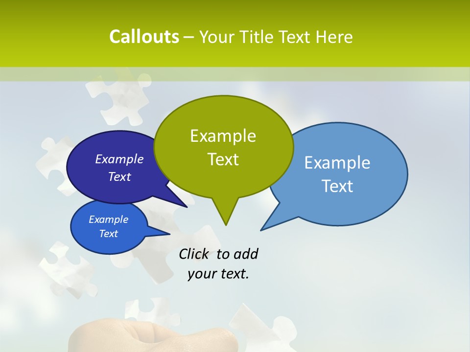 Happy Happiness Flag PowerPoint Template