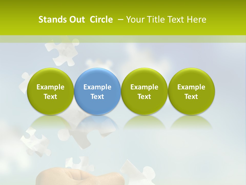 Happy Happiness Flag PowerPoint Template