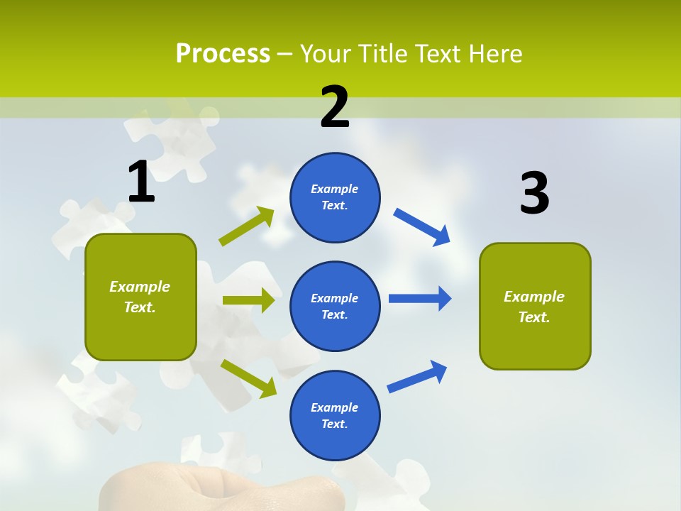 Happy Happiness Flag PowerPoint Template