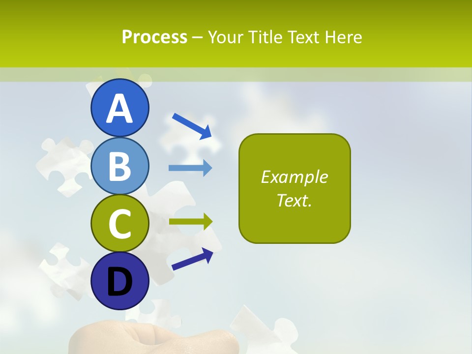 Happy Happiness Flag PowerPoint Template