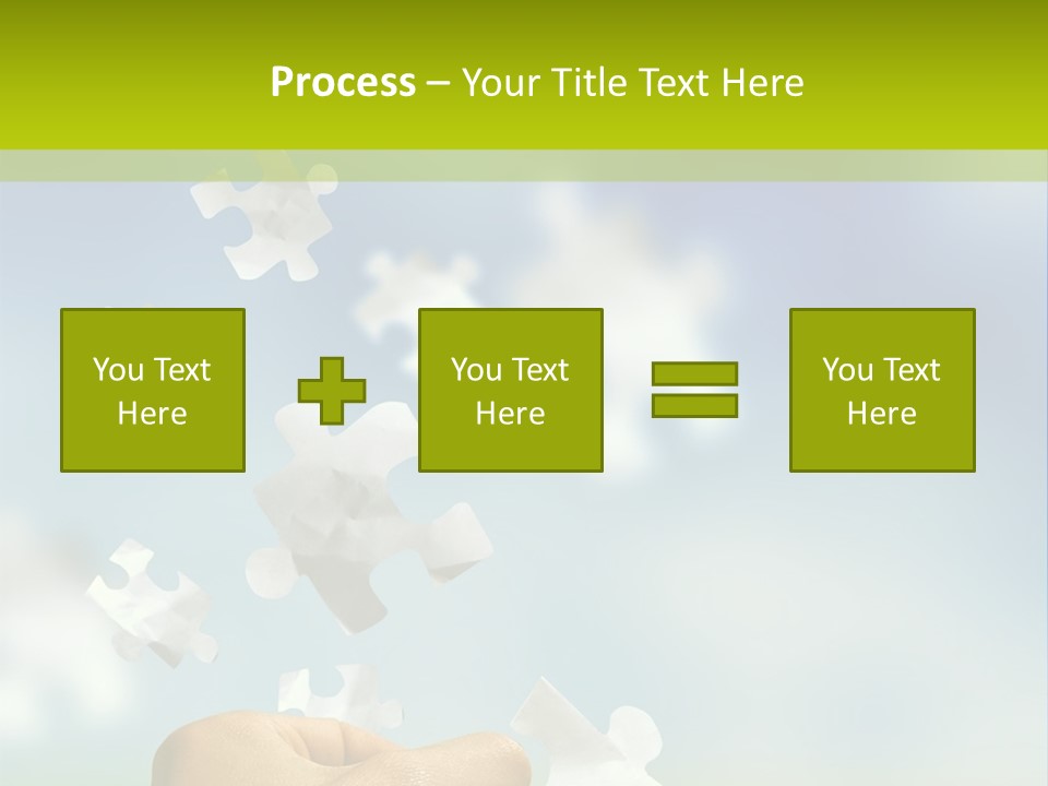 Happy Happiness Flag PowerPoint Template