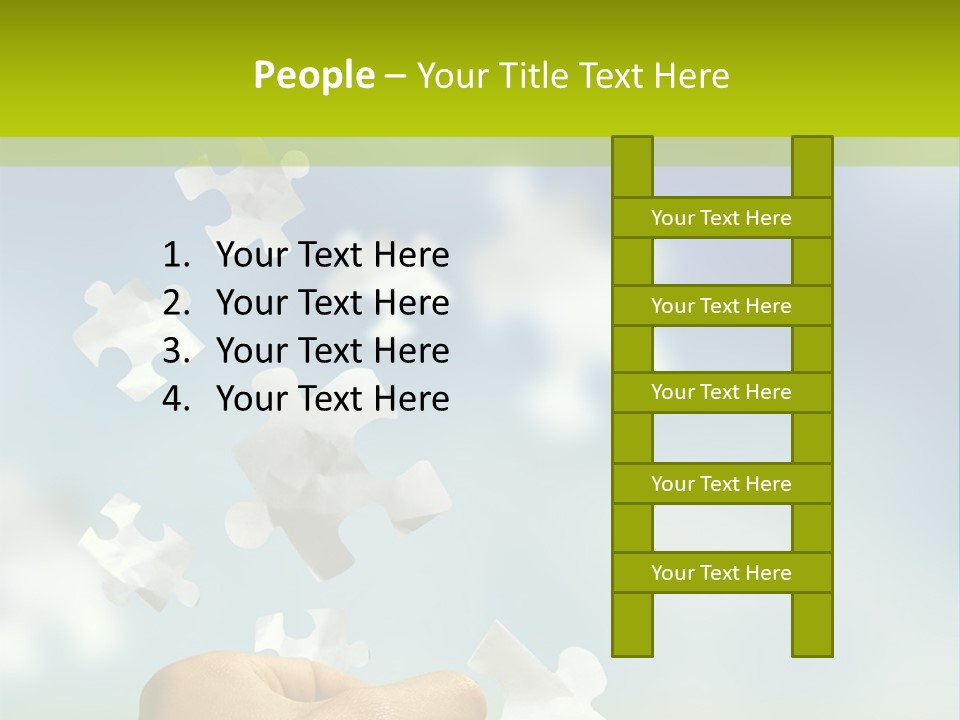 Happy Happiness Flag PowerPoint Template