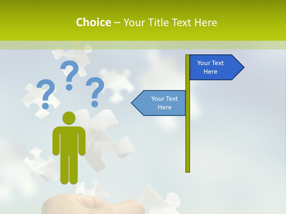 Happy Happiness Flag PowerPoint Template