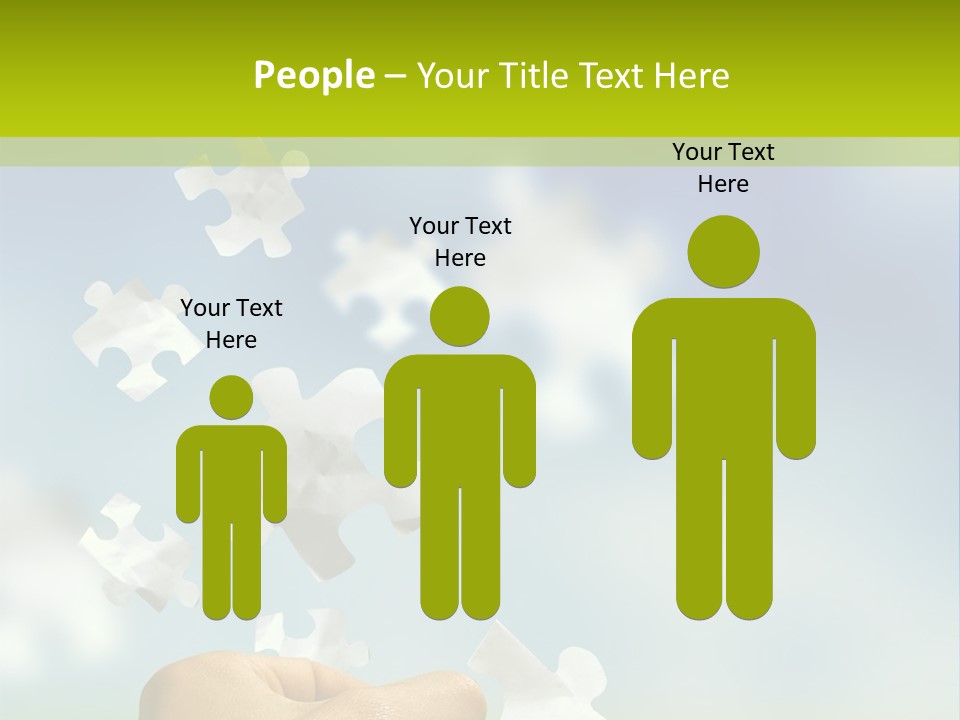 Happy Happiness Flag PowerPoint Template