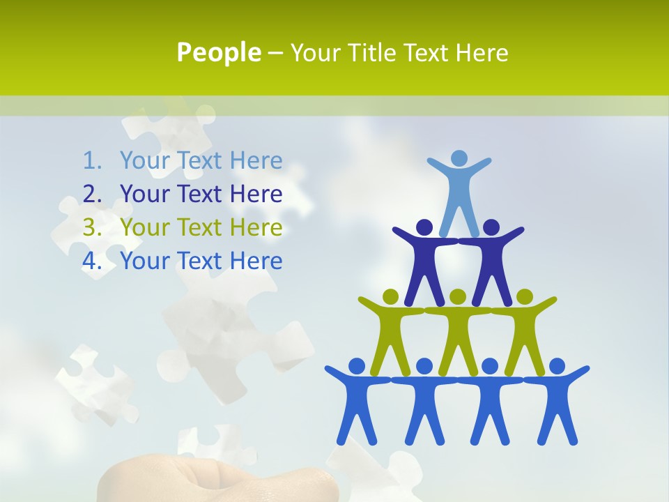 Happy Happiness Flag PowerPoint Template