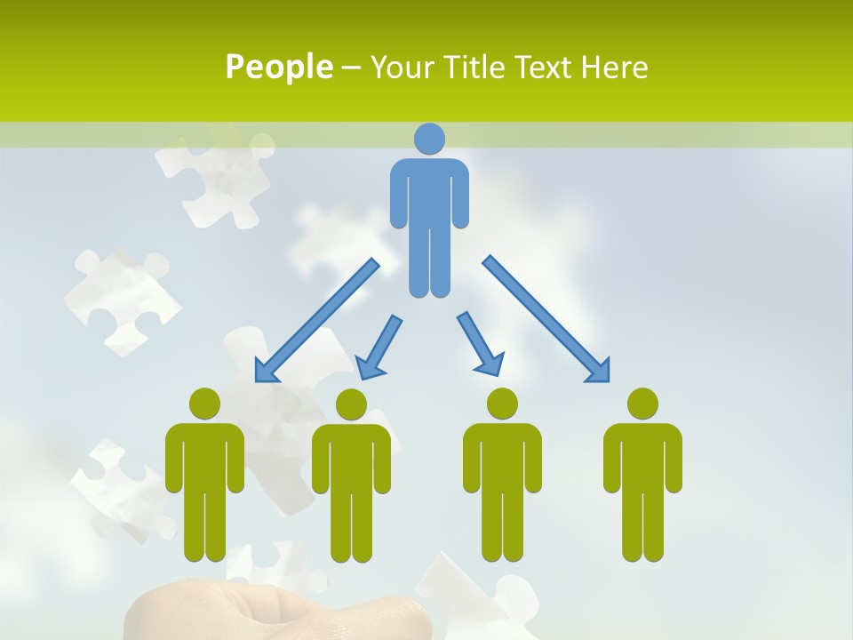 Happy Happiness Flag PowerPoint Template