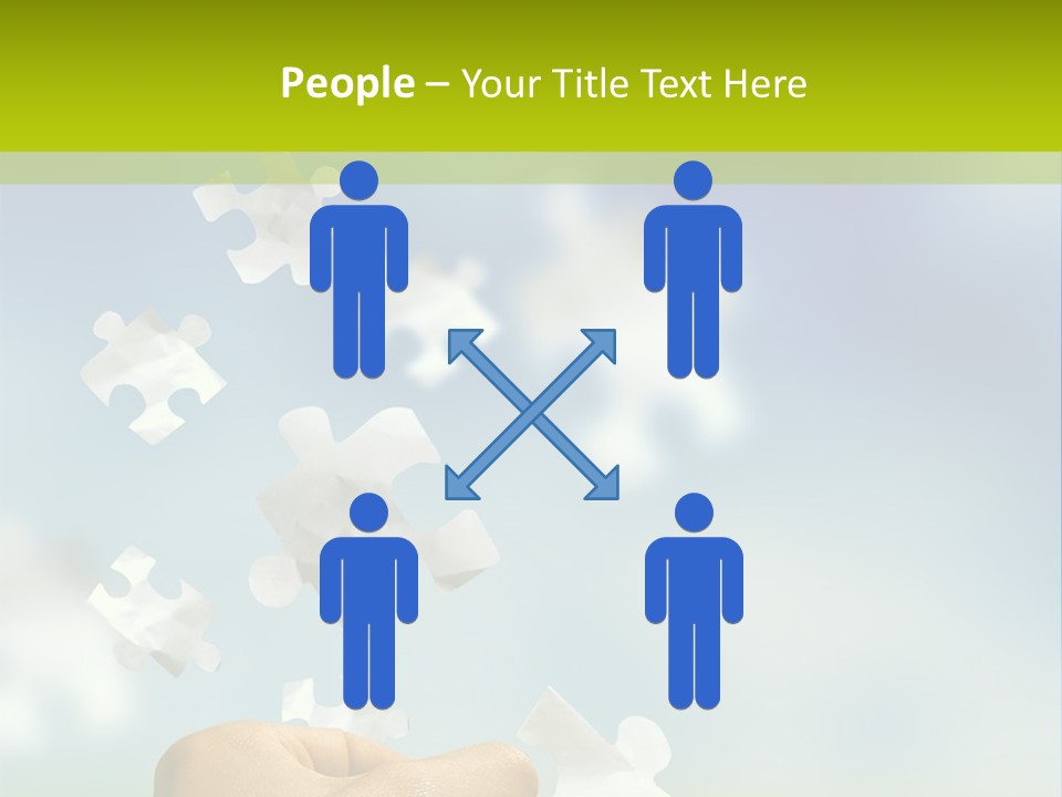 Happy Happiness Flag PowerPoint Template