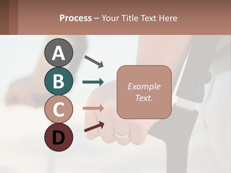 Candle Postage Celebration PowerPoint Template