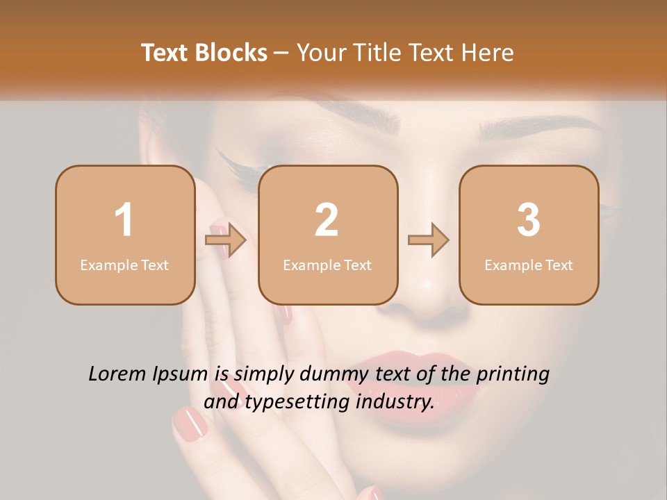 Flag Seamless Pattern PowerPoint Template