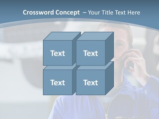 Flower Decor Balloon PowerPoint Template