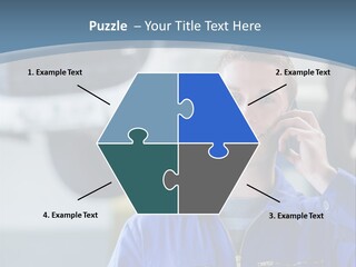 Flower Decor Balloon PowerPoint Template