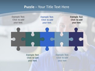 Flower Decor Balloon PowerPoint Template