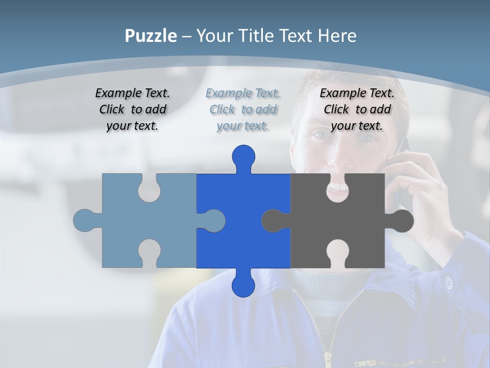 Flower Decor Balloon PowerPoint Template