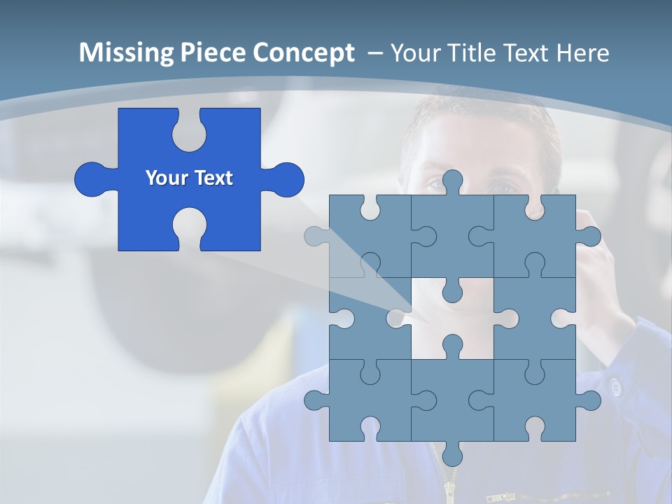 Flower Decor Balloon PowerPoint Template