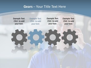 Flower Decor Balloon PowerPoint Template