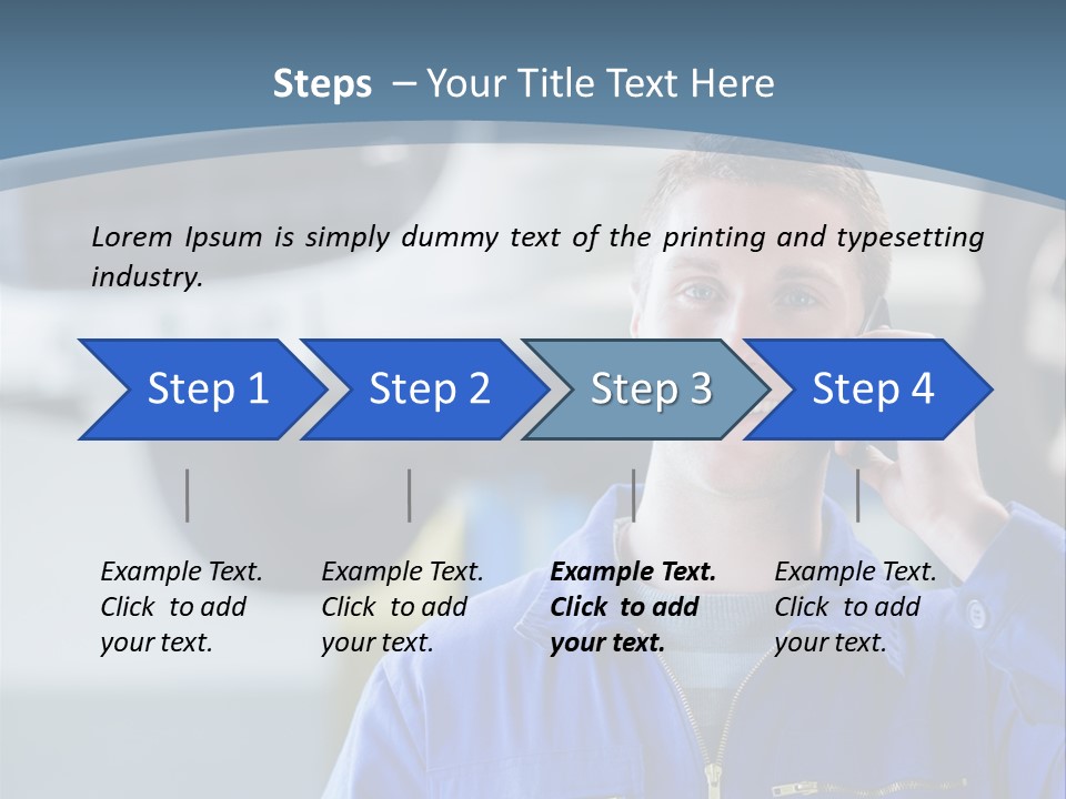 Flower Decor Balloon PowerPoint Template
