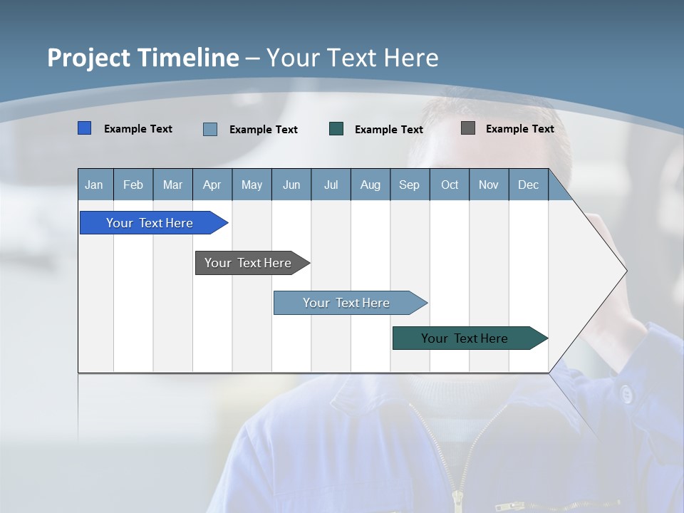 Flower Decor Balloon PowerPoint Template