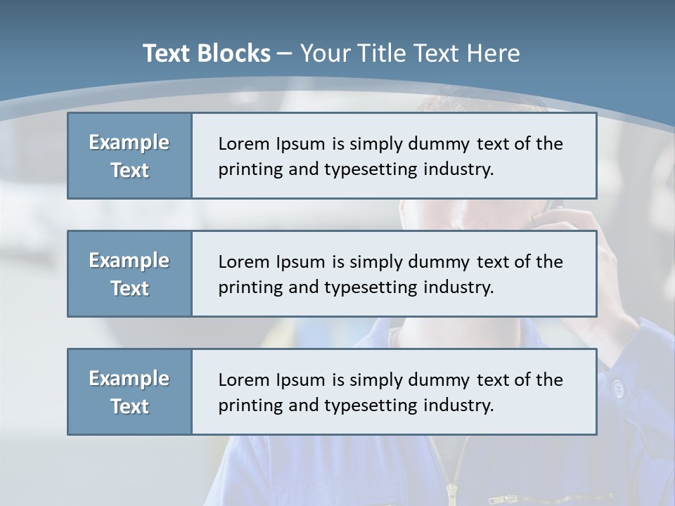 Flower Decor Balloon PowerPoint Template
