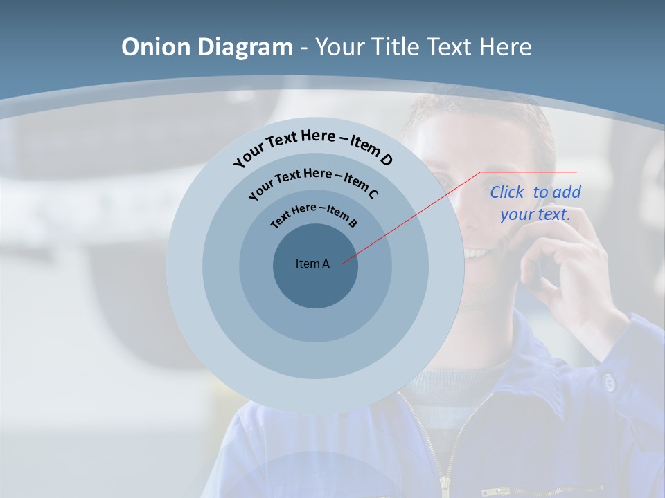 Flower Decor Balloon PowerPoint Template