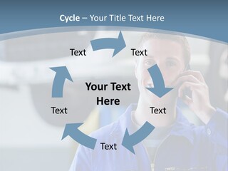 Flower Decor Balloon PowerPoint Template