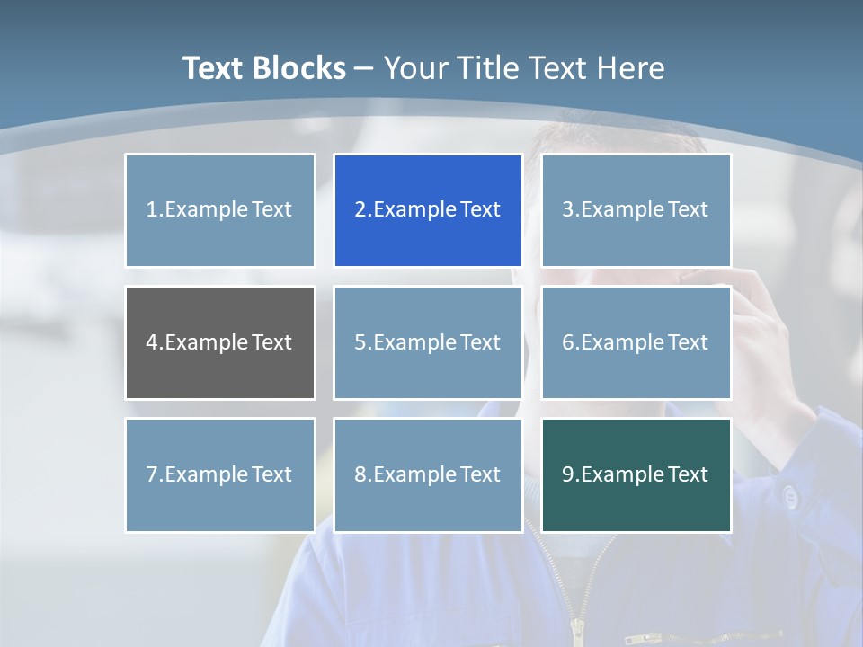 Flower Decor Balloon PowerPoint Template