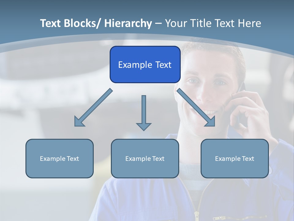 Flower Decor Balloon PowerPoint Template