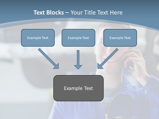 Flower Decor Balloon PowerPoint Template