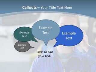 Flower Decor Balloon PowerPoint Template