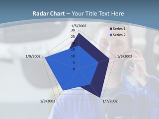 Flower Decor Balloon PowerPoint Template